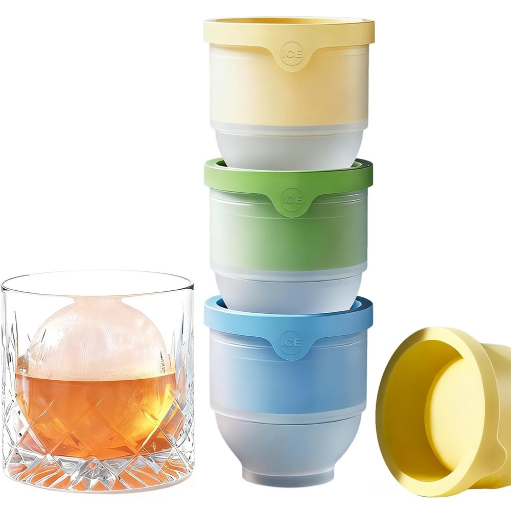 Colorful Ice Mold Set of 4